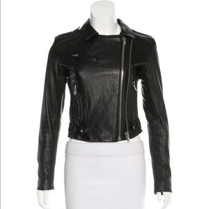 RARE IRO Evana motor jacket black size 36 size small